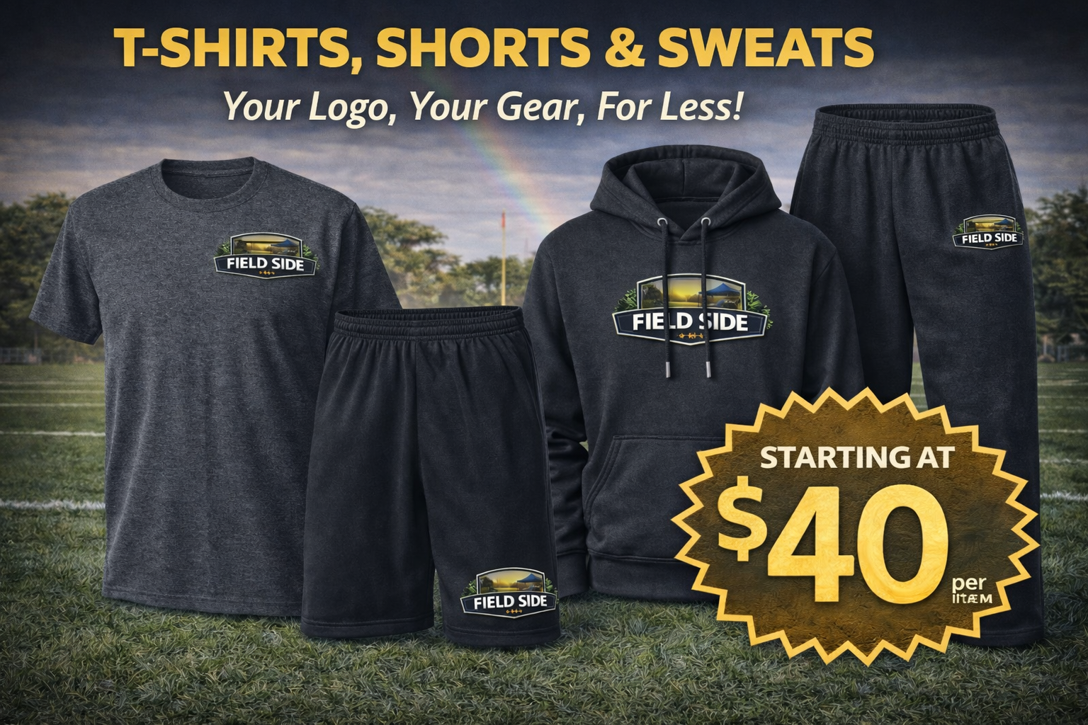 FieldSide Custom Apparel Collection